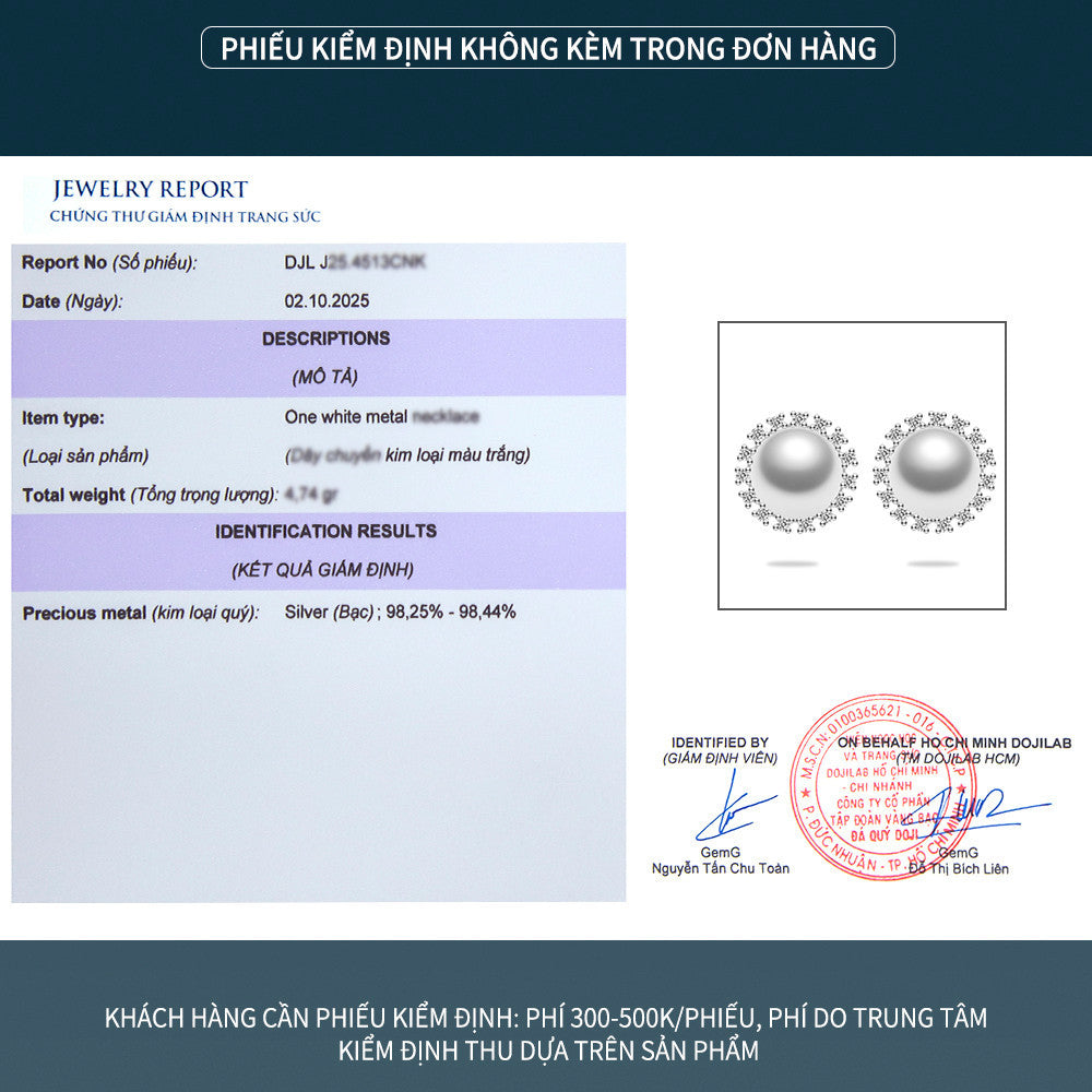 Bông tai bạc S925 ngọc trai nước ngọt đính đá zircon 5A